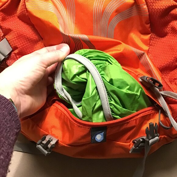 NWOT Osprey Stratos 24 Orange Hiking Backpack - Picture 6 of 6
